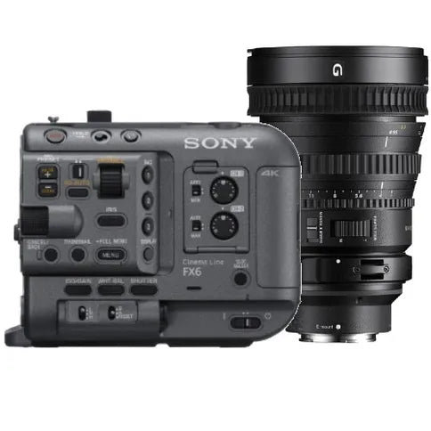 Sony FX6 + 28-135 mm F4.0 G Power Zoom OSS